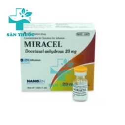 Miracel 20mg/ml - Thuốc điều trị ung thư vú hiệu quả của NaNoGen